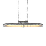 Soho Lighting Warwick Aluminum Industrial Strip Large Pendant Light