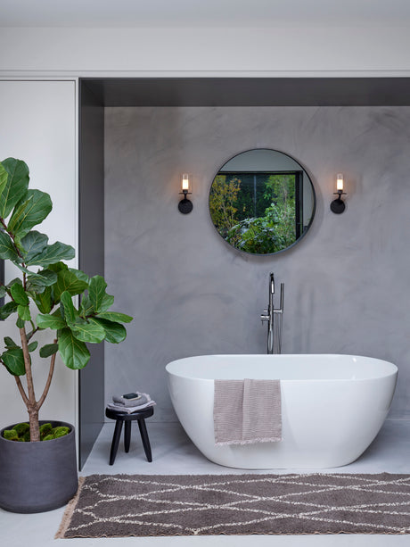 Astro Elena Matt Black Bathroom Wall Light