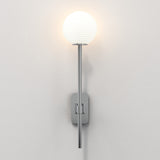 Astro Tacoma Single Grande Polished Chrome Bathroom Wall Light