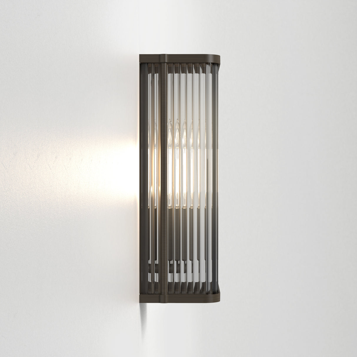 Astro Avignon Square 300 Bronze Interior Wall Light