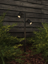 Astro Bayville Spike Spot 900 Twin Textured Black Outdoor Spotlight