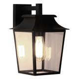 Astro Richmond Wall Lantern 200 Textured Black Outdoor Wall Light