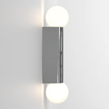 Astro Ortona Twin Polished Chrome Bathroom Wall Light