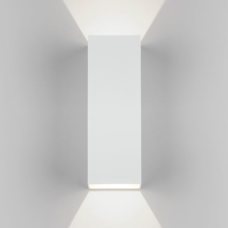 Astro Oslo 255 LED Textured White Outdoor Wall Light