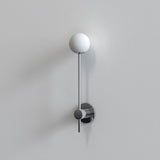 Astro Orb Single Polished Chrome Bathroom Wall Light