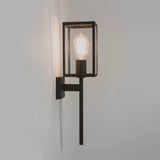 Astro Coach 130 Textured Black Outdoor Wall Light