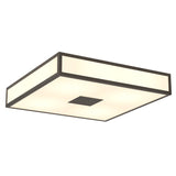 Astro Mashiko 400 Square Bronze Bathroom Ceiling Light