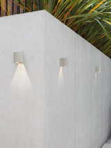 Astro Dunbar 120 LED Matt Concrete Coastal Wall Light