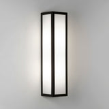 Astro Salerno LED Textured Black Outdoor Wall Light