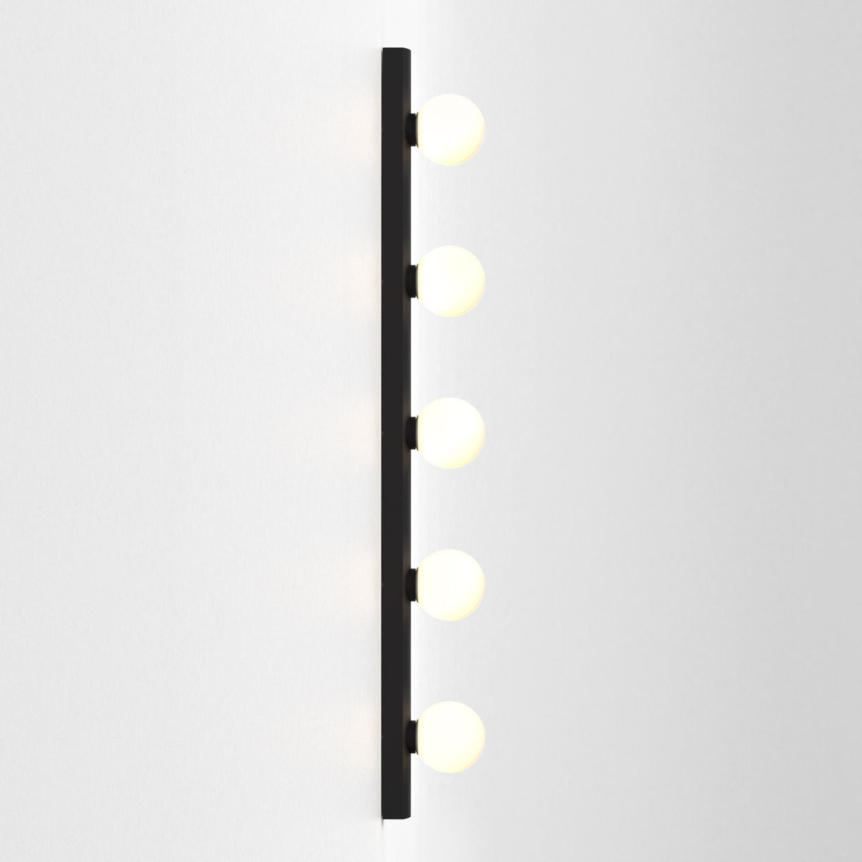 Astro Cabaret 5 II Matt Black Bathroom Wall Light