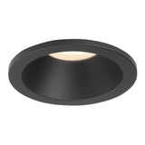 Astro Minima Round Fixed IP65 Matt Black Bathroom Downlight