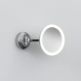 Astro Mascali Round LED Polished Chrome Bathroom Magnifying Mirror