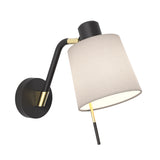 Astro Edward Wall Base Matt Black Interior Wall Light