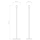 Astro Park Lane Floor Bronze Interior Floor Light