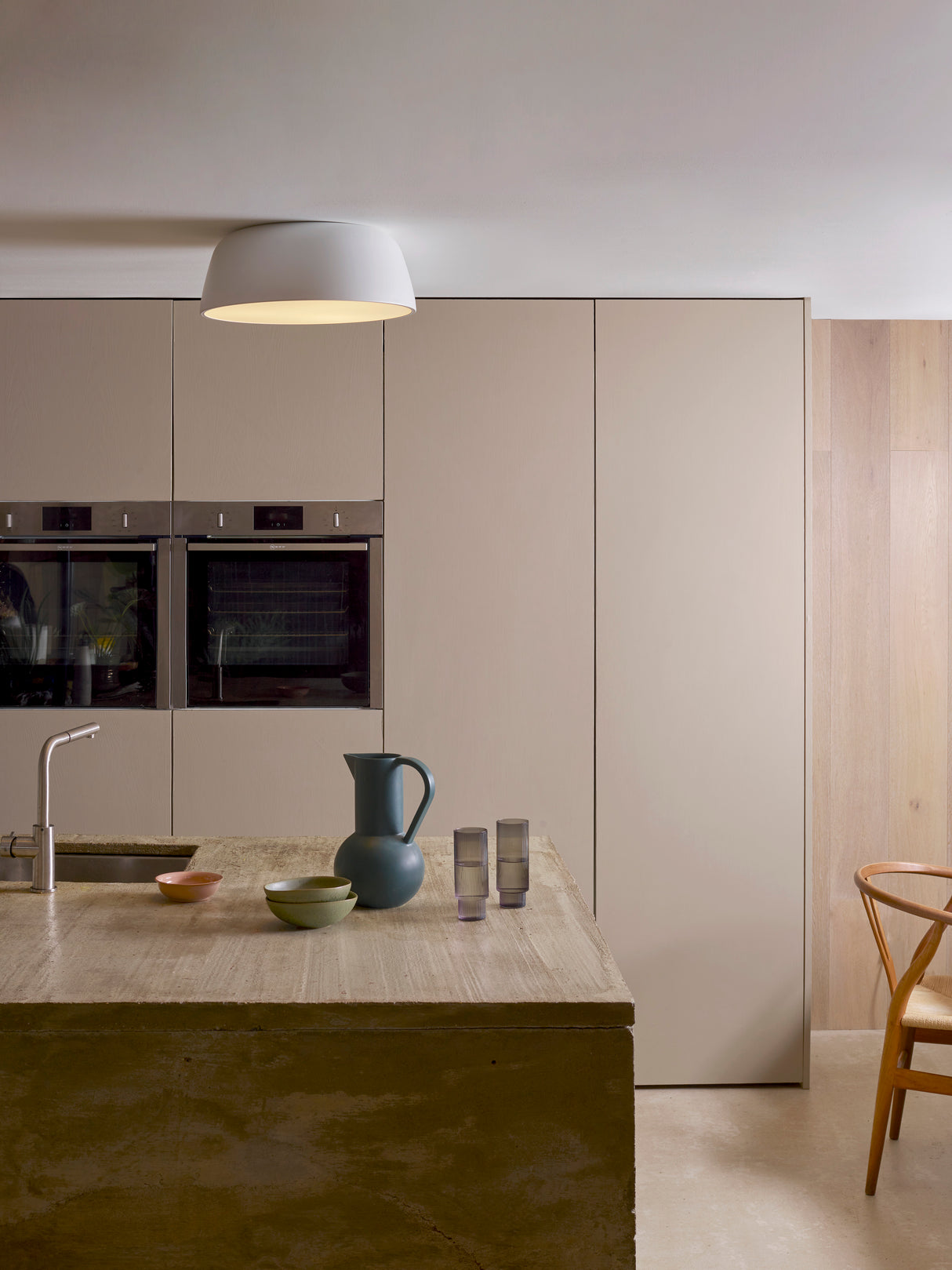 Astro Taiko 400 Matt White Interior Ceiling Light