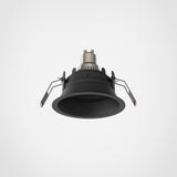 Astro Minima Slimline Round Adjustable Fire-Rated Matt Black Interior Downlight