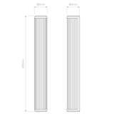 Astro Versailles 600 Bronze Bathroom Wall Light