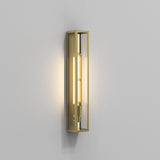 Astro Harvard 500 Natural Brass Outdoor Wall Light