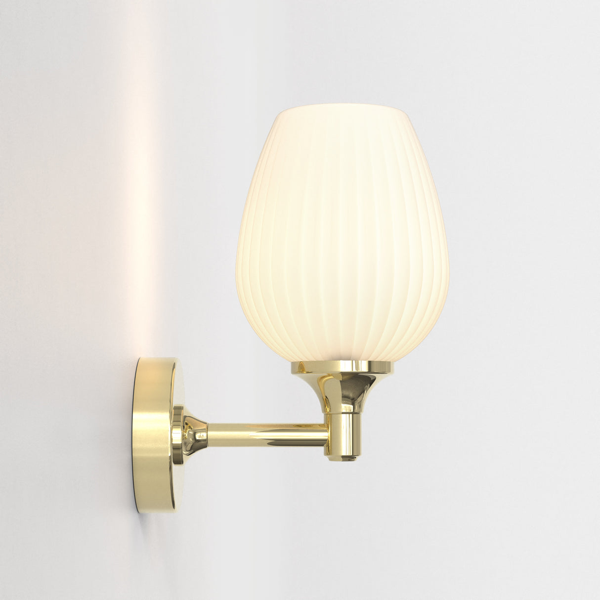 Astro Liberty Wall Polished Brass Bathroom Wall Light