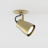 Astro Juno Recessed Matt Brushed Brass Interior Spotlight