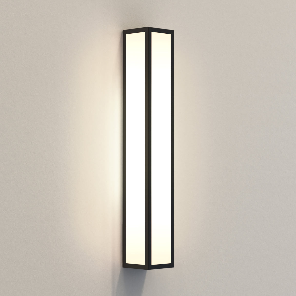 Astro Salerno 520 Textured Black Outdoor Wall Light