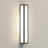 Astro Salerno 520 Textured Black Outdoor Wall Light