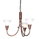 Elstead Emily 3 Light Chandelier