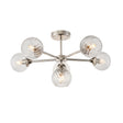 Amos Allegra 6lt Semi flush Bright Nickel –  from Amos Lighting + Home