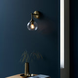 Amos Allegra Wall Light Antique Brass –  from Amos Lighting + Home