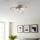 Amos Amari Ceiling Light Chrome –  from Amos Lighting + Home