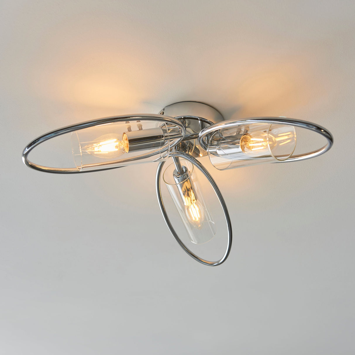 Amos Amari Ceiling Light Chrome –  from Amos Lighting + Home