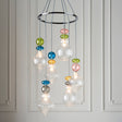 Amos April Multi Coloured 6lt Pendant Cascade –  from Amos Lighting + Home