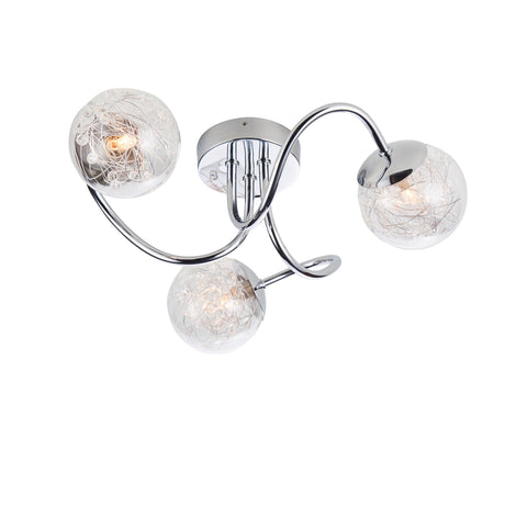 Amos Auria Chrome 3lt Semi flush –  from Amos Lighting + Home