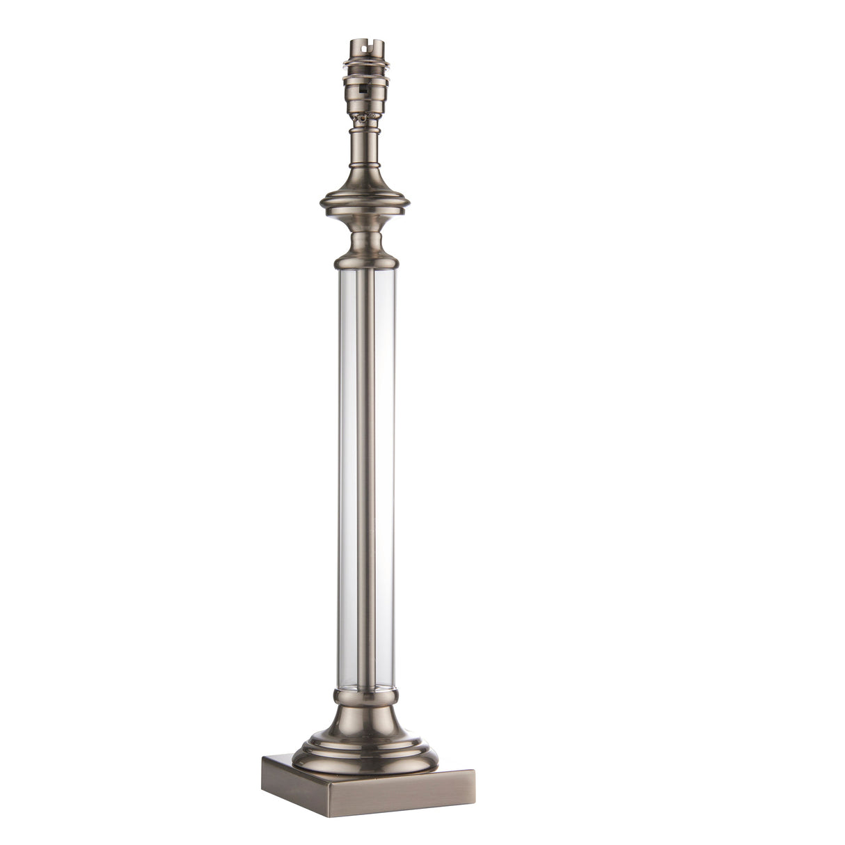 Amos Avebury Table Lamp Antique Chrome –  from Amos Lighting + Home