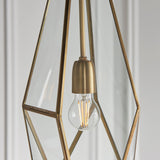 Amos Avery Antique Brass Pendant –  from Amos Lighting + Home