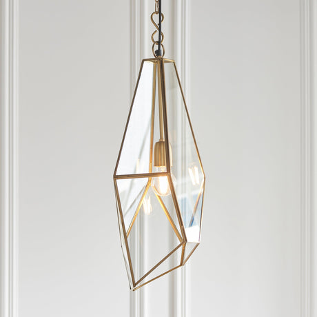 Amos Avery Antique Brass Pendant –  from Amos Lighting + Home