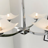 Endon Ayres Chrome & Scavo Glass 4lt Semi Flush Ceiling Light –  from Amos Lighting + Home