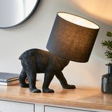 Amos Barack Bear Table Lamp Matt Black with Shade –  from Amos Lighting + Home