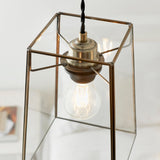 Endon Beaumont Antique Brass Easy-fit Lampshade –  from Amos Lighting + Home