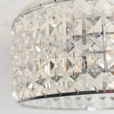 Amos Belfont Bathroom Crystal Flush Ceiling Light –  from Amos Lighting + Home