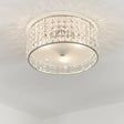 Amos Belfont Bathroom Crystal Flush Ceiling Light –  from Amos Lighting + Home