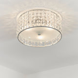 Amos Belfont Bathroom Crystal Flush Ceiling Light –  from Amos Lighting + Home