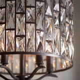 Endon Belle Dark Bronze 5lt Chandelier –  from Amos Lighting + Home