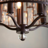 Endon Belle Dark Bronze 5lt Chandelier –  from Amos Lighting + Home