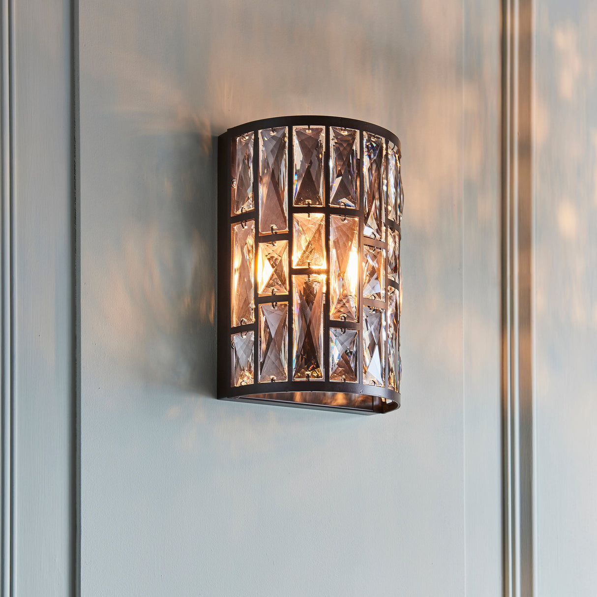 Endon Belle Dark Bronze Wall Light –  from Amos Lighting + Home