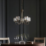 Amos Berenice 5lt Chandelier Bright Nickel –  from Amos Lighting + Home