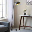 Amos Brair Floor Lamp Matt Black & Antique Brass –  from Amos Lighting + Home