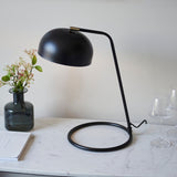 Amos Brair Table Lamp Matt Black & Antique Brass –  from Amos Lighting + Home