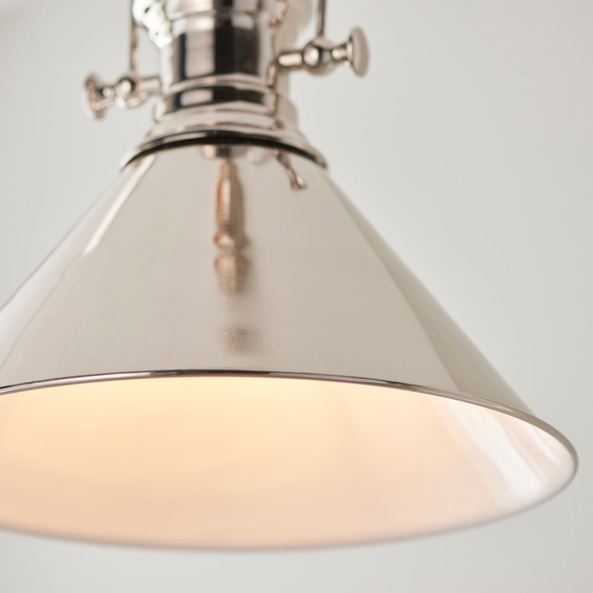 Amos Brampton Nickel Pendant –  from Amos Lighting + Home