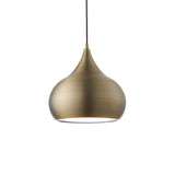 Endon Brosnan LED Pendant Antique Brass –  from Amos Lighting + Home